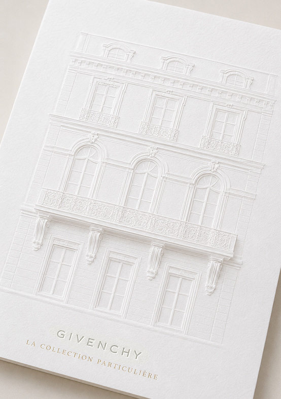 Givenchy Architectural Embossing Facade
